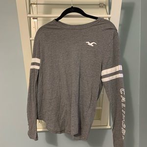 Hollister Logo Long-sleeve Tee